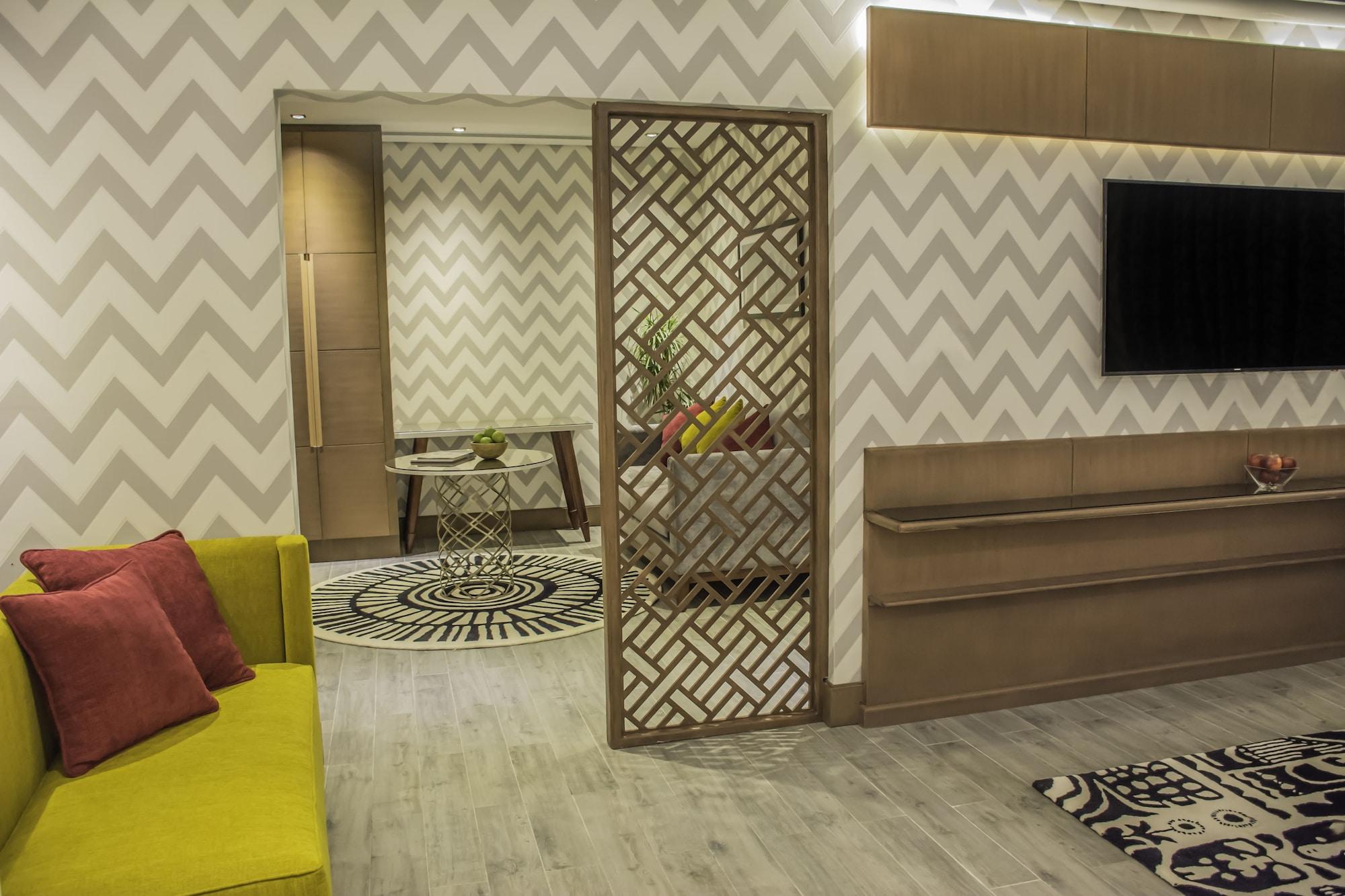 Radisson Blu Resort, Al Khobar Bahía de la Media Luna Exterior foto A room divider in a living room